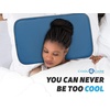 image:imageCool Care Technologies Pillow Cooling Pad  Pressure Activated Gel Cooling Mat Provides Instant Cool Relief  Ideal for Fevers Migraines Hot Flashes Night Sweats  Place on Pillow2 Count