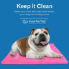 image:imageProtective Pet Pad Cover  Washable Durable Easy Care  CloudSageGrey  Sizes S to XL  The Green Pet ShopPink
