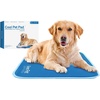 image:imageThe Green Pet Shop Cool Pet Pad  Medium Sage Grey  SelfCooling Pressure Activated Mat for Dogs amp Cats from 2145 lbs  NonToxic Gel No Water NeededBlue