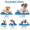 image:imageThe Green Pet Shop Cool Pet Pad  Medium Sage Grey  SelfCooling Pressure Activated Mat for Dogs amp Cats from 2145 lbs  NonToxic Gel No Water NeededBlue