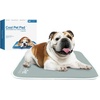 image:imageThe Green Pet Shop Cool Pet Pad  Medium Sage Grey  SelfCooling Pressure Activated Mat for Dogs amp Cats from 2145 lbs  NonToxic Gel No Water NeededSage Grey