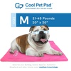 image:imageThe Green Pet Shop Dog Cooling Mat Cover  Extra Small Cloud  Protect Your Cool Pet Pad from Dirt amp Damage  Machine WashablePink