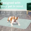 image:imageThe Green Pet Shop Dog Cooling Mat Cover Extra Large  Protect Your Gel Cooling Mat for Dogs from Dirt and Damage  EasyCare and Machine Washable  Sage Grey