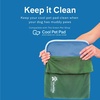 image:imageThe Green Pet Shop Dog Cooling Mat Cover Extra Small  Protect Your Gel Cooling Mat for Dogs from Dirt and Damage  EasyCare and Machine Washable  Green