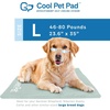 image:imageThe Green Pet Shop Dog Cooling Mat Cover Large  Protect Your Gel Cooling Mat for Dogs from Dirt and Damage  EasyCare and Machine Washable  Sage Grey
