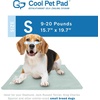 image:imageThe Green Pet Shop Dog Cooling Mat Cover Small  Protect Your Gel Cooling Mat for Dogs from Dirt and Damage  EasyCare and Machine Washable  Sage Grey