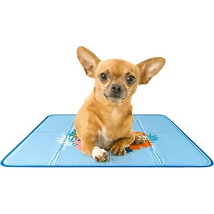 image:imageThe Green Pet Shop Cool Pet Pad  Medium Sage Grey  SelfCooling Pressure Activated Mat for Dogs amp Cats from 2145 lbs  NonToxic Gel No Water NeededStitch
