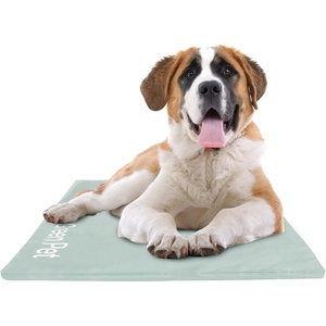 image:imageThe Green Pet Shop Dog Cooling Mat Cover Extra Large  Protect Your Gel Cooling Mat for Dogs from Dirt and Damage  EasyCare and Machine Washable  Sage Grey