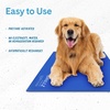 image:imageThe Green Pet Shop Chillz Gel Mat Large  PressureActivated Cooling Pad for Pets 2550 lbs  NonToxic No Water or Refrigeration Needed  Ideal for Home Travel amp CratesXL
