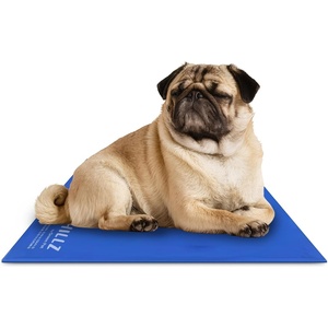 image:imageThe Green Pet Shop Chillz Gel Mat Large  PressureActivated Cooling Pad for Pets 2550 lbs  NonToxic No Water or Refrigeration Needed  Ideal for Home Travel amp CratesM